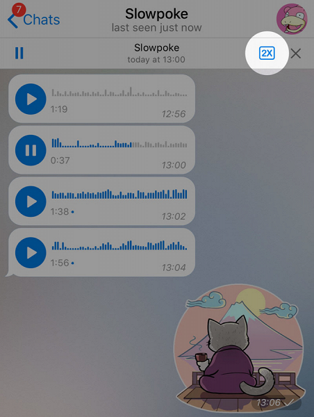 Telegram так умеет уже несколько лет: в WhatsApp наконец появится ускорение голосовых сообщений